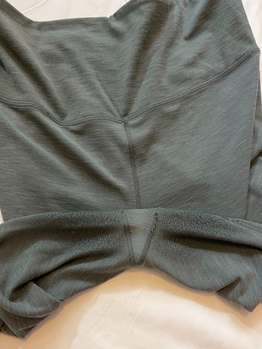 Athleta Salutation Stash Pocket 7/8 Tights Charcoal Grey XS High Rise - Picture 6 of 6